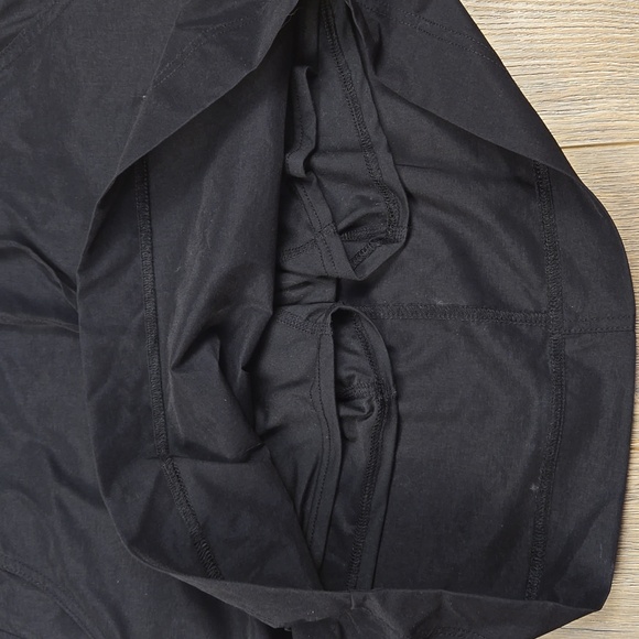 Pacific Trail black skort elasticized drawstring waist and pockets, size medium - Picture 2 of 7